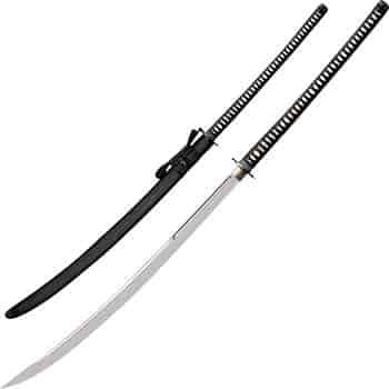 2 swords nodachi swords large and smaller