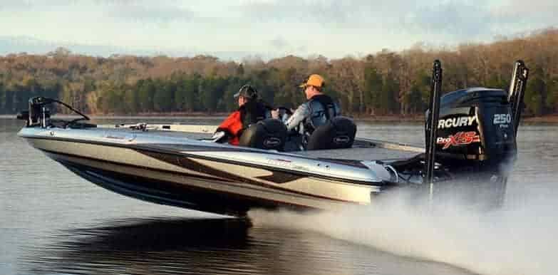 triton bass boat 2 fisherman
