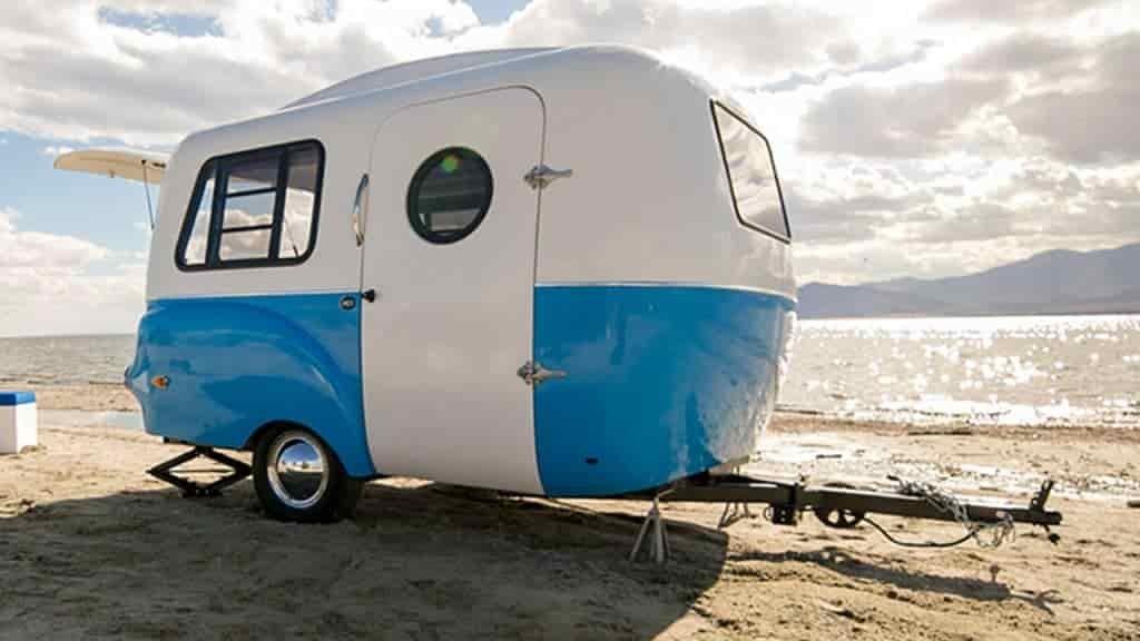 icamp new wave camper design with two-tone paint scheme