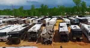 rv salvage yard 100s of rvs