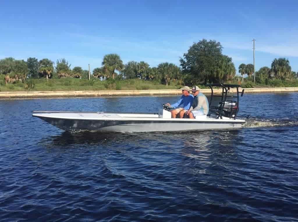 Beavertail Mosquito flats and mangrove fishing boat