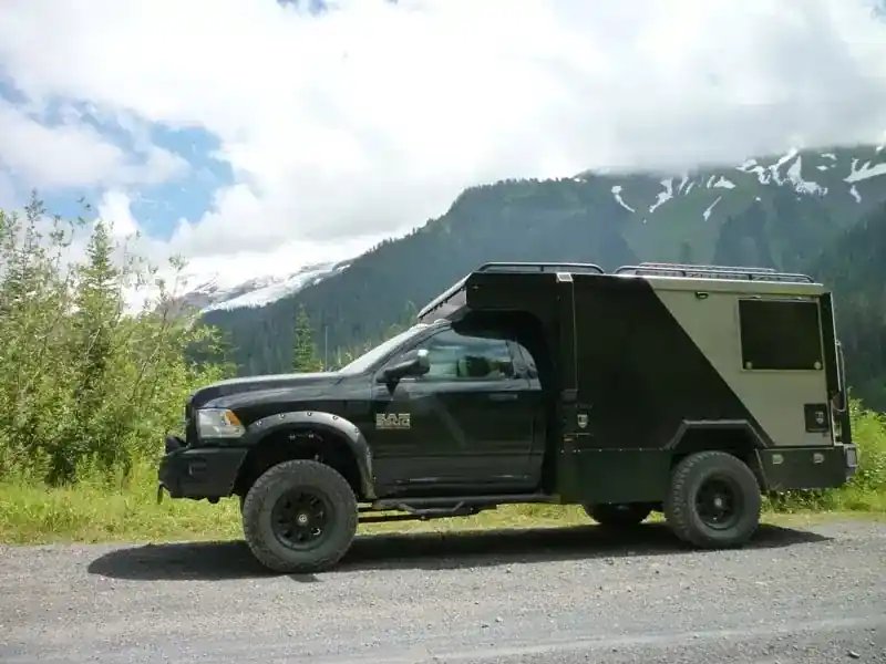 The Kodiak “Trailhead” Pop-Up Truck camper