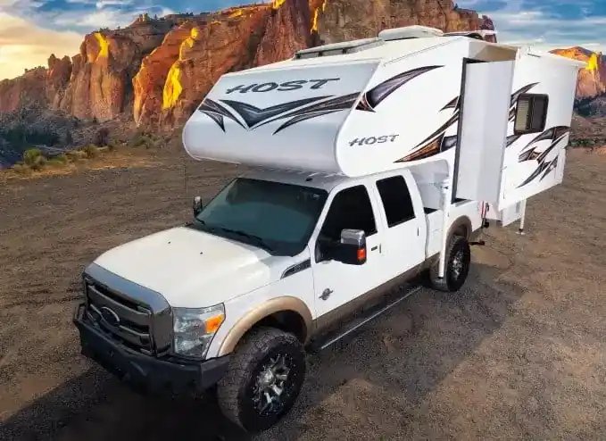The Tahoe ShortBed Double slide Truck Camper