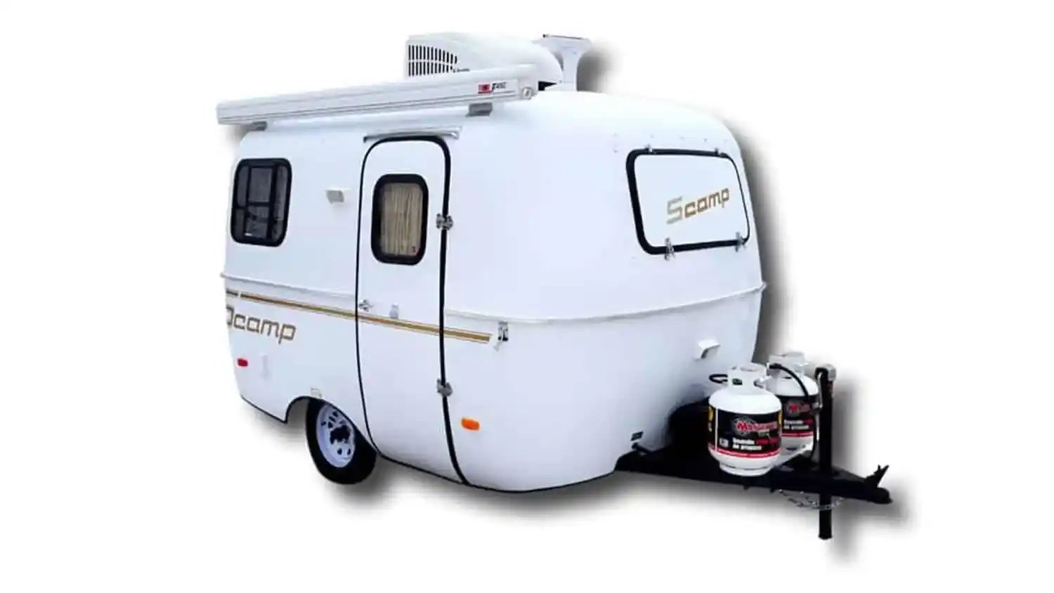 Scamp Deluxe Models camper travel trailer under 3500 pounds