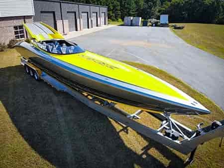 Adrenalines ZRX is a high performance speed boat