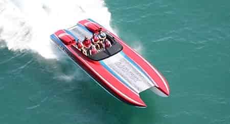 Skaters 388 cat hull boat