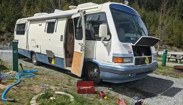 Emergency brake system failure rv