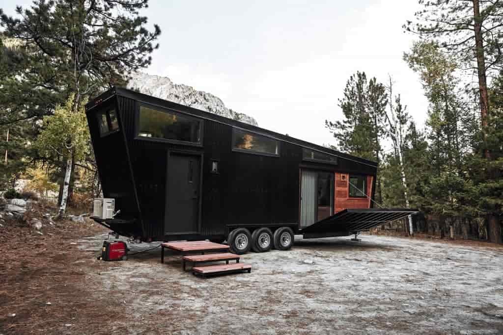 The Draper tiny home on wheels