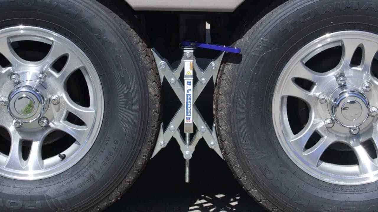 X Chock Wheel Stabilizer