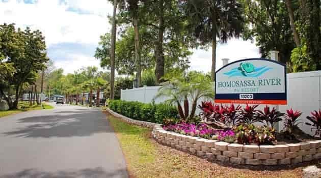 Homosassa River RV Resort Ocala Florida
