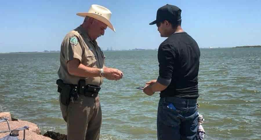 Fishing License check in Texas