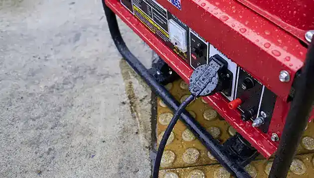 Predator Generator in the rain