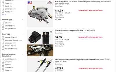 ebay online atv store