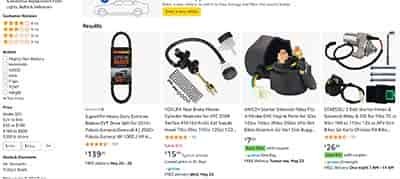 online atv shopping page amazon