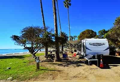 rv beach side vacation resort in florida on the atlantic coast near new smryna beach