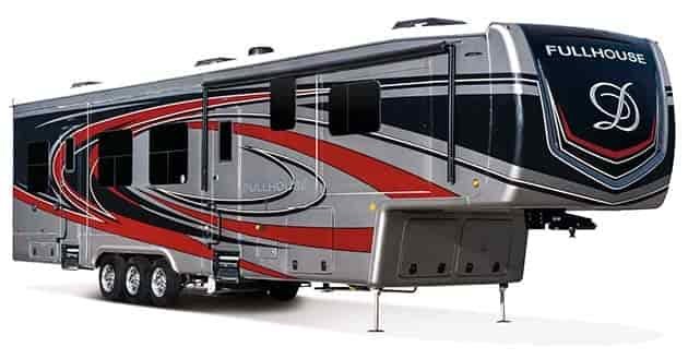 5th wheel camper DRV-Full-House-JX450-Lexington-Park-Exterior-Front