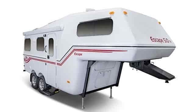 21 foot escape fifth wheel fiberglass RVtrailer E5.0