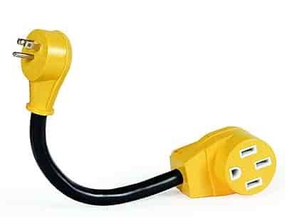 30amp plug adapter for 50amp service RV