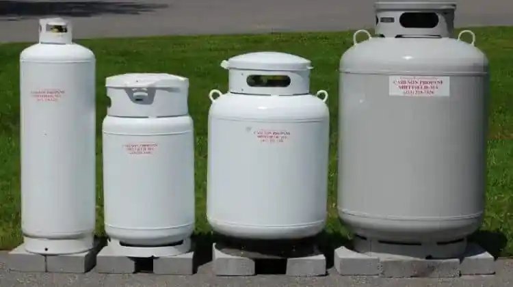 4 rv propane tank sizes