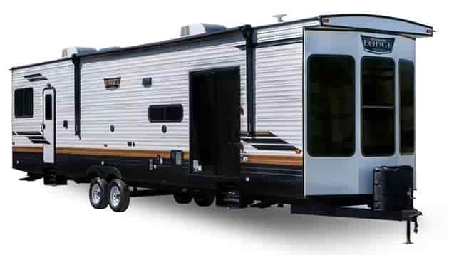 Wildwood Lodge travel trailer by forest river