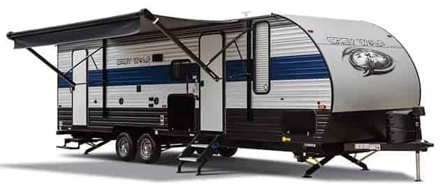cherokee grey wolf travel trailer by forest river