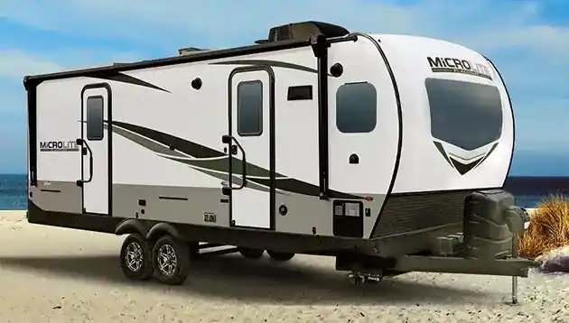 flagstaff travel trailer micro-lite by forest river