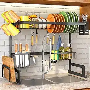 organize rack for rv kitchen