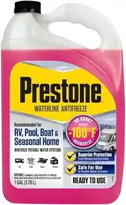 prestone anti-freeze for towing travel trailers and most RVs