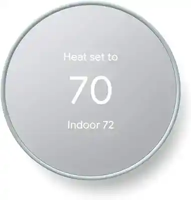 round digital thermostat