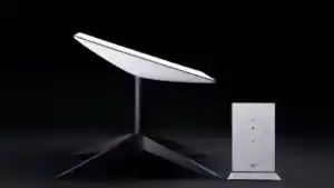 starlink dish for mobile internet service