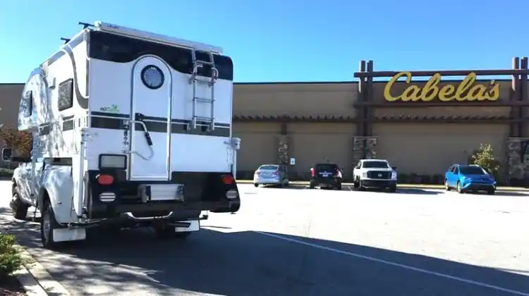 Cabelas Overnight RV Parking