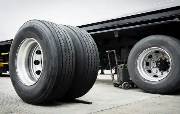 Replace trailer tires
