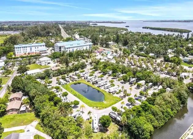 Buttonwood Inlet RV Resort Cortez in Florida