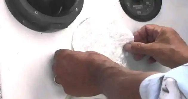 Fixing a Drilled Hole in a Fiberglass Boat