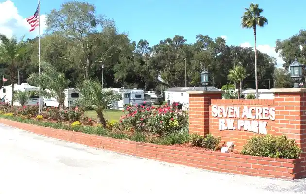 Seven Acres RV Park and Sales in Dade City Florida