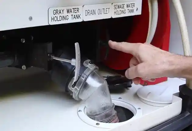 Unclogging RV’s Grey Water Tank