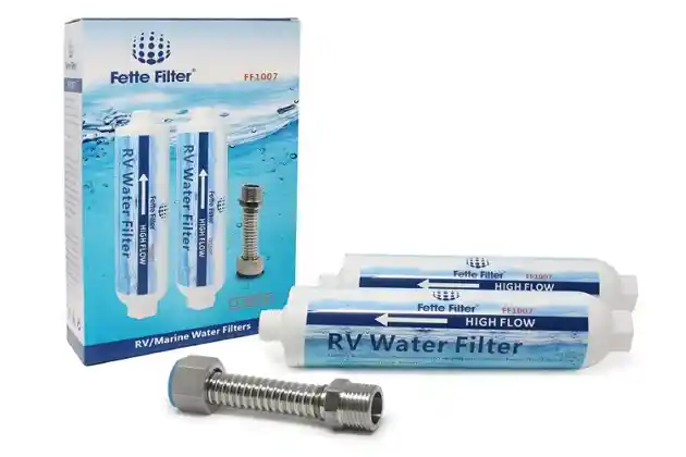 Fette Filter’s 2-pack RV/Marine Inline Water Filter