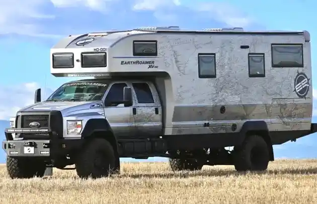 Ford F-750 RV Camper Truck