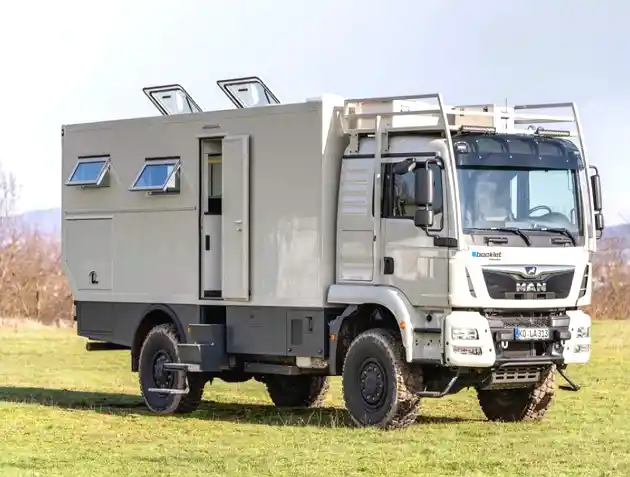 MAN Truck Family Expedition Camper