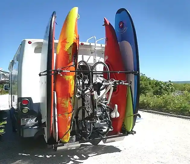 RV Kayak Rack