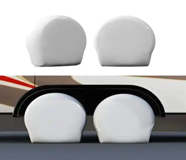 TCP Global Waterproof Vinyl RV Wheel and Tire Cover