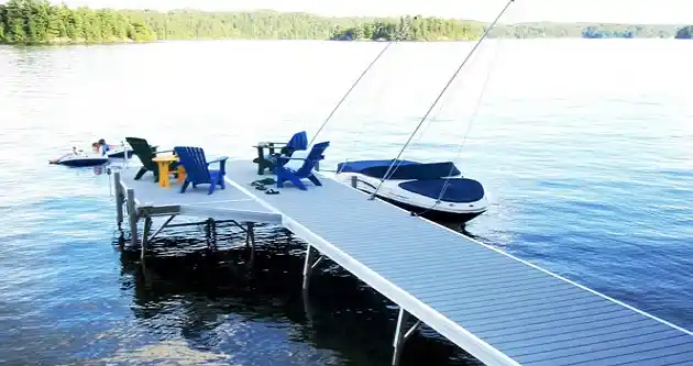 boat docking steps