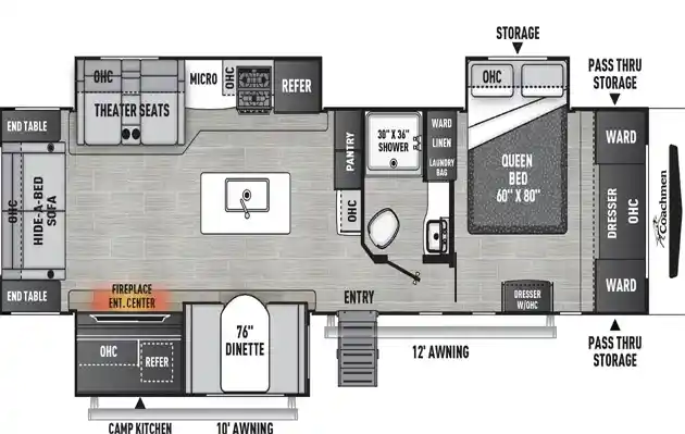 Coachmen Freedom Express Liberty Edition 324RLDSLE