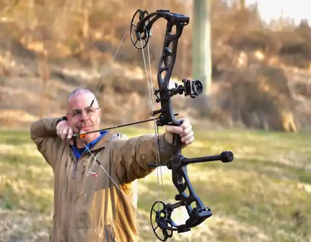 Hold an Archery Bow for 15-30 seconds