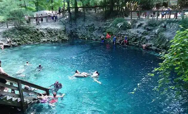 MADISON BLUE SPRING STATE PARK swimming hole