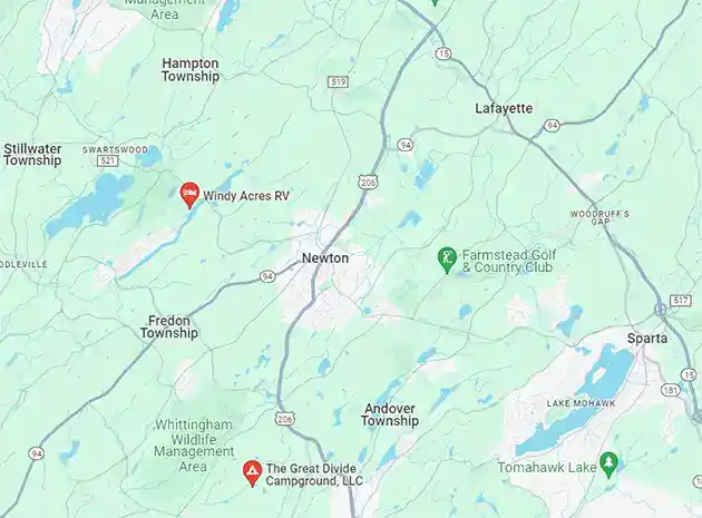 Newton new jersey RV Parks Campgrounds