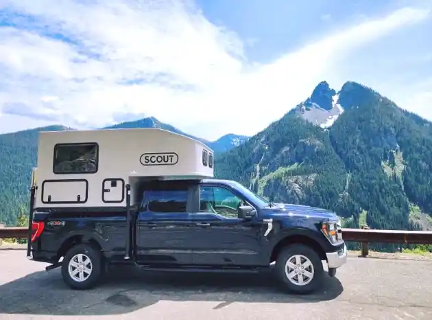 Scouts Insanely Cheap Self-Sufficient Truck Camper - guide