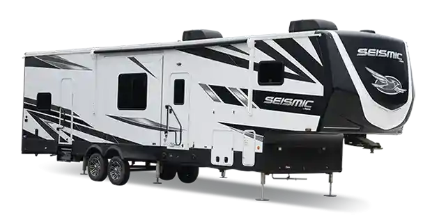 jayco Seismic toy hauler travel trailer