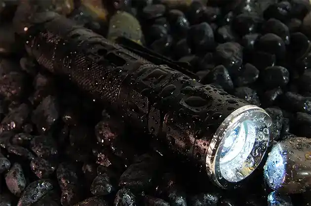 sealed Waterproof Flashlight