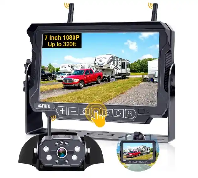 AMTIFO RV Backup Camera Wireless
